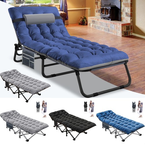Folding camping cot bed lounge - camping,