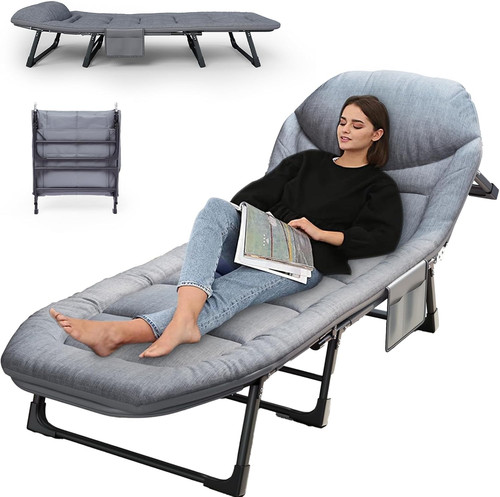 Folding camping cot - folding, for