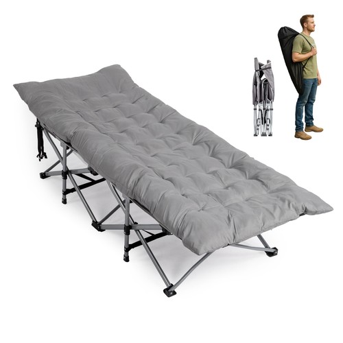 Folding camping cot - bed, with