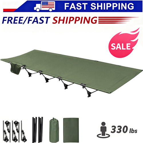Folding camping cot adult - folding,